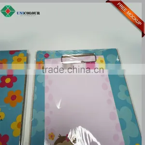 Custom Design Printed Paper Clipboard Folder thumbnail-3