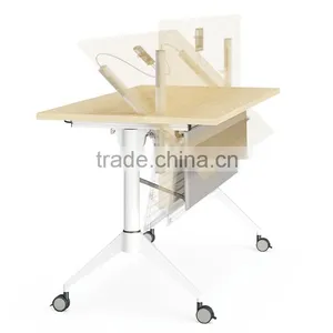 Folding Multi-functional Cheap Steel Frame Office Computer Desk thumbnail-5