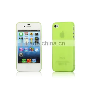 0.35mm Ulta Slim Mobile Phone Flip Case for Iphone4/ 4s thumbnail-1