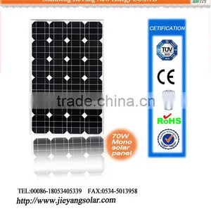Hot Sale High Effective 70w 220V Mono Solar Panel Manufacturers in China thumbnail-1