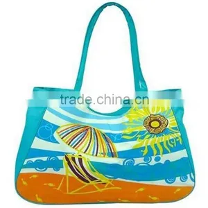 Bright Color Celebrity Summer Beach Bag thumbnail-5