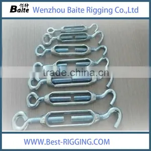 Manufacture Heavy Duty Construction Eye To Hook Turnbuckle Fastenter DIN1480 thumbnail-6