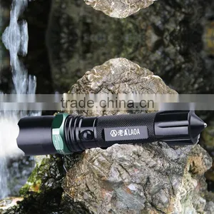 LED Strong Light Torch Flashlight Rechargealbe Fulgurite With Lifesaving Hammer thumbnail-6