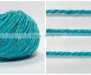 3/5NM 52% ACRYLIC 10% ALPACA 20% WOOL 15% NYLON 3% NEP BLENDED YARN, DYED YAN , HAND KNITTING YARN, NEP YARN thumbnail-3