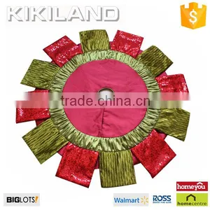Factory Sale Handmade Artwork Tree Skirts for Christmas thumbnail-1