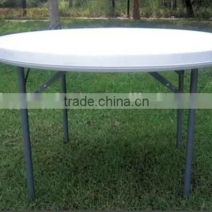 Graceful Round Plastic Folding Dining Table Outdoor thumbnail-5