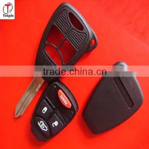 Top Sale 3+1 Button Remote Key Case for Dodge and CHRYSLER Jeep thumbnail-1