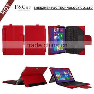 Made of High Quality Popular pu Leather Folio Stand Case Cover for Microsoft Surface Pro 4 Cover Case thumbnail-1