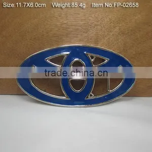 High Quality Buckles Belts Wholesale Bucklerhine Stone Skull Belt Buckle thumbnail-3