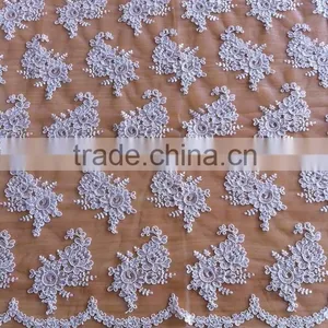 Best Quality Wedding Dress Lace Fabric Wholesale thumbnail-1
