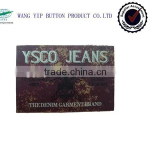 Debossed Leather Patches Custom thumbnail-1