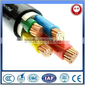 PVC Insulated Copper Conductor Steel Wire Armoured Power Cable 4 Cores 10mm thumbnail-6