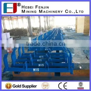 Idler Roller Frame, Conveyor Roller Rack, Troughing Roller Bracket For Supporting Belts thumbnail-2