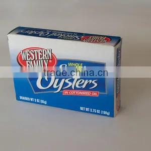Canned Smoked Oysters With Soybean Oil thumbnail-1