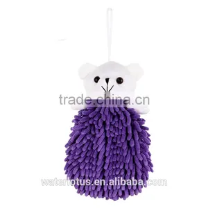 2015 Good Sale Chenille Cartoon Animal Hand Towel thumbnail-6