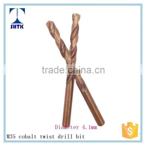 Factory Direct Supply, M35 Cobalt, Drill Bit, Twist Drill Bit Dia 4.1mm thumbnail-3