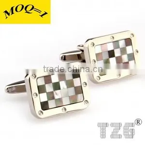 TZG00883 Shell Cufflink thumbnail-1