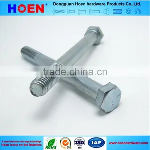 Din931 Made in China Half Thread Asme B18.2.1 Hex Bolt thumbnail-1