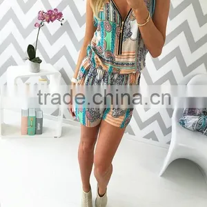 Sleeveless Romper Playsuit Jumpsuit thumbnail-3