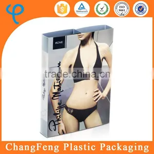 Customized Offset Printing Plastic Packaging for Underwear thumbnail-1