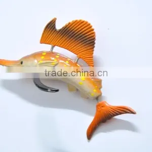 4 Inch Handmade Plastic Tropical Fish Fridge Magnet thumbnail-3