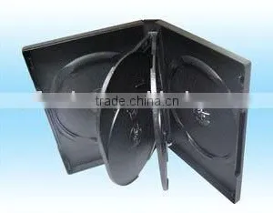 14mm Black DVD Case for 6pcs Discs thumbnail-1