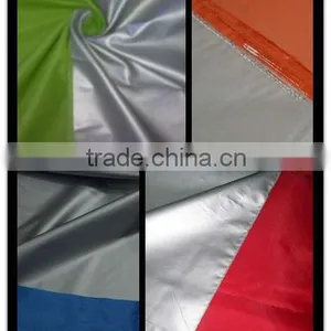 Wholesale China Silver Coated Polyester Taffeta Fabric Materials thumbnail-1