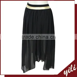 Cheap One Piece Formal Short Front and Long Back Skirts thumbnail-1