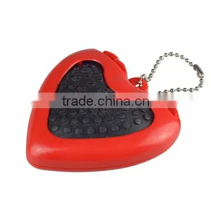 Flower Shape Plastic Pocket Mirror With Comb thumbnail-5
