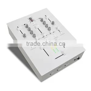 DJs Setup Professional 2-channel High Performance DJ Setup Audio Mixer Live Show Party DJ Mixer thumbnail-6