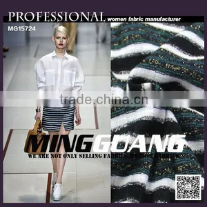 2016 Newest Gold Wire Knitted Fabric Soft Lady's Fashional Hot Sell in the Europe Last Design thumbnail-1