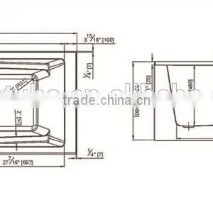 SUNZOOM Bathtub Basket,walk in Bathtub Bath Tub With Shower Combo,walk-in-bathtub-corner thumbnail-6
