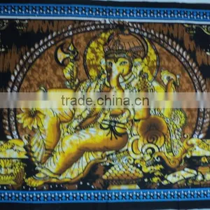 Indian Gods Batik Wall Hangings Shiva thumbnail-1