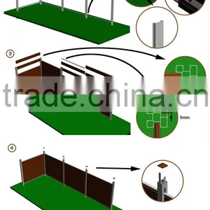 JFCG Hot Sell WPC Garden Fence thumbnail-4