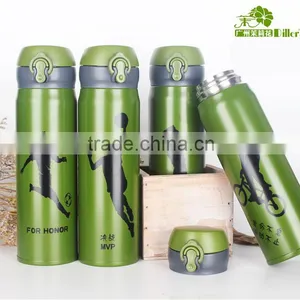 Sport Vacuum Flask Stainless Steel Thermos Sports Water Bottle thumbnail-6