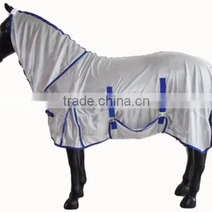 Gray Breathable Summer Horse Blanket thumbnail-1