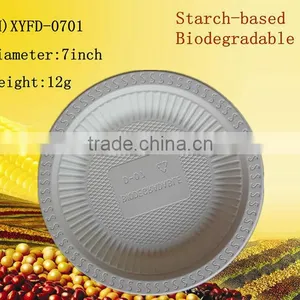 7 Inch Biodegradable Disposable Dinner Plates-biodegradable Food Container thumbnail-1