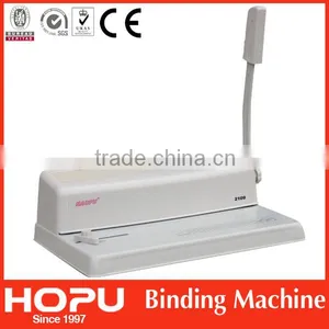 Office High Quality Low Price Binding Machine Spiral Wire Binding Machine Manual Automatic thumbnail-1