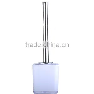 White Clean Brush Decorated Plastic Toilet Brush thumbnail-1