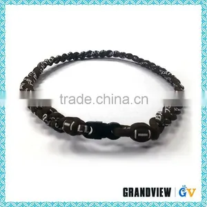 2014 Energy Health Sports Useful Fashion New Design Brand Titanium Necklace thumbnail-1