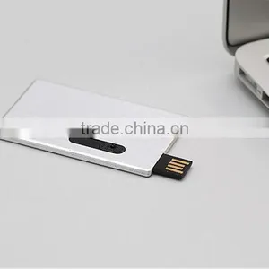 Metal Material Usb Credit Card Flash Drive , Custom Usb Flash Drive thumbnail-4
