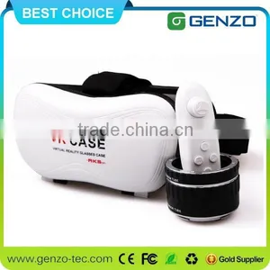 Findbest Enhanced Version VR BOX Virtual Reality Headset 3D Video Movie Game VR Glasses BOX For 4~6 Inch Smartphones thumbnail-5
