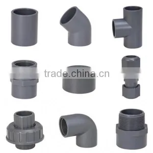 Good Quality Plastic Pipe Fitting / PVC Pipe and Fittings PVC Water Pipe Fitting thumbnail-2