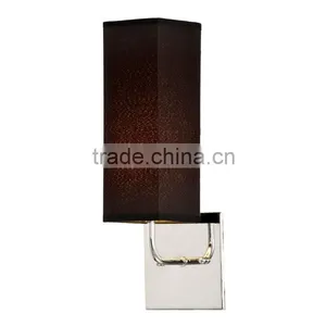 up and Down Metal Wall Light With Black Shade thumbnail-1