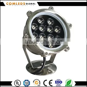 Stainless Steel Led Dive Underwater Light , 9w Purple Led Underwater Light thumbnail-3