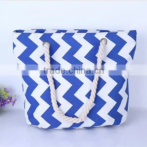 Hot Selling Canvas Beach Tote Bag thumbnail-2