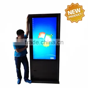Outdoor Lcd Touch Screen Advertising Kiosk With 1500cd/m2 thumbnail-1