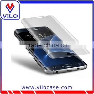 Premium PET Film Screen Protector For Samsung Galaxy S7 Edge With Full Coverage thumbnail-3
