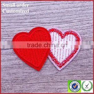 Wholesale Custom Embroidery Lace Heart Cute Patches thumbnail-1