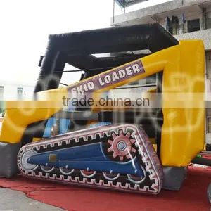 Yellow Original Design Loader Theme Inflatable Jumping Bouncers thumbnail-2